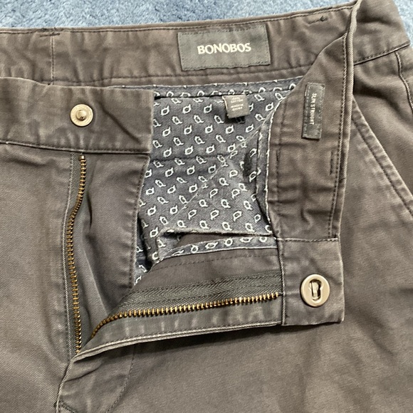 BONOBOS 5 pocket slim straight performance link chino 32x30 in GU condition 💯🔥 - Picture 9 of 14